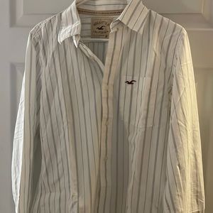 White Hollister button-up